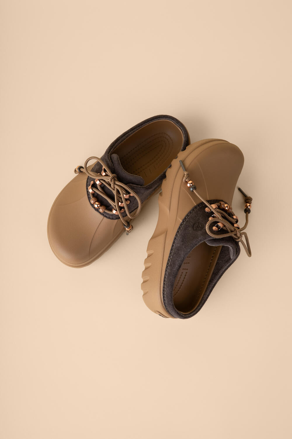 Axle Suede clogs - Sepia/Dark Cocoa